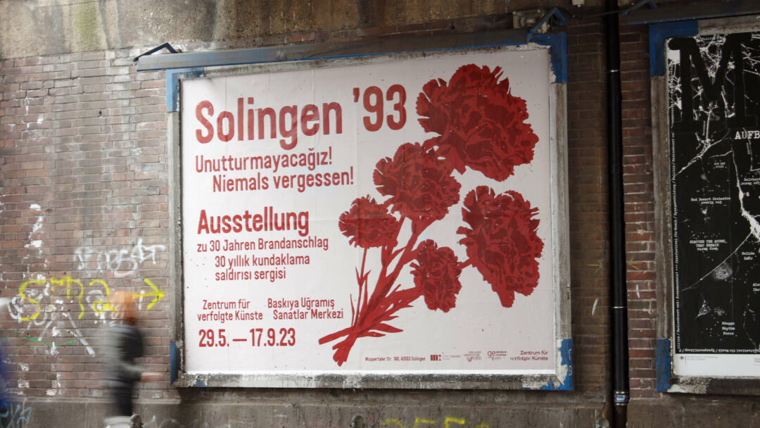 Ausstellung zum Brandanschlag in Solingen 1993 – 18/1 Plakat