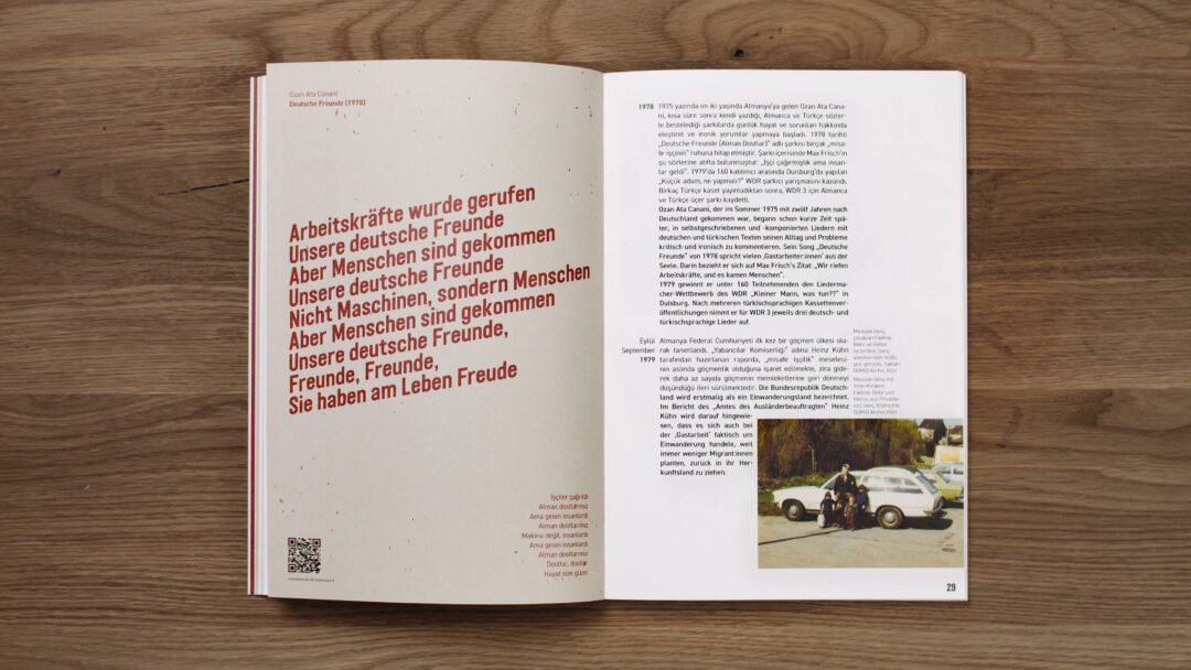 Ausstellung zum Brandanschlag in Solingen 1993 – Katalog Editorial Design