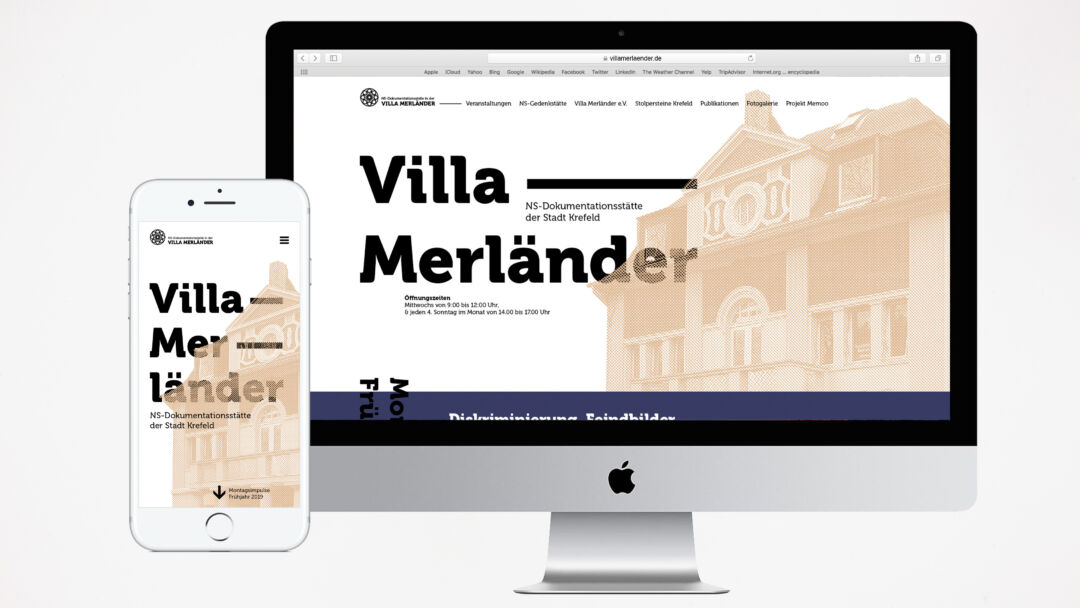 Villa Merländer Webdesign