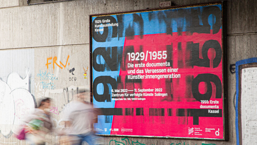 1929/1955 Die erste documenta und das Vergessen einer Künstler:innengeneration – 18/1 Plakatdesign